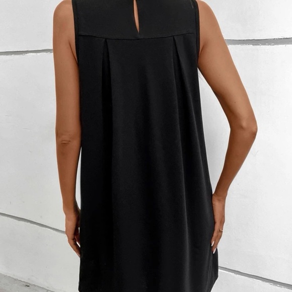 CUTE & COMFY Black Tank Dress *NEW* - Picture 2 of 7